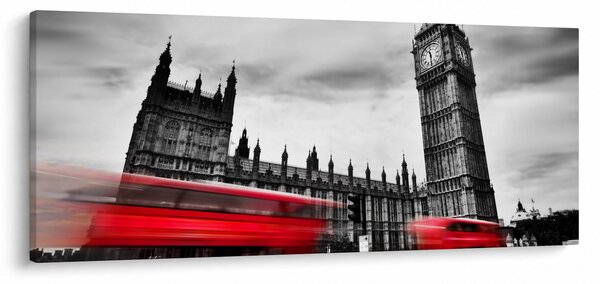 Slika - Londonski Houses of Parliament (120x50 cm)