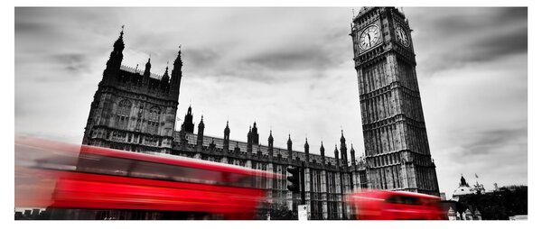 Slika - Londonski Houses of Parliament (120x50 cm)