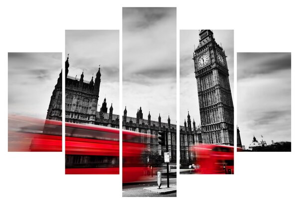 Slika - Londonski Houses of Parliament (150x105 cm)