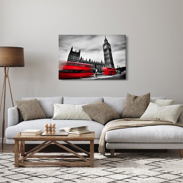 Slika - Londonski Houses of Parliament (90x60 cm)