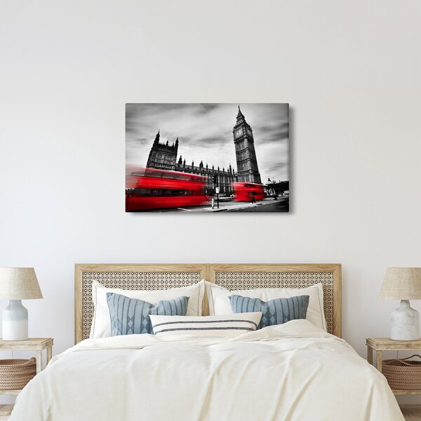 Slika - Londonski Houses of Parliament (90x60 cm)