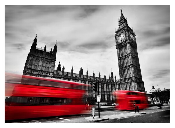 Slika - Londonski Houses of Parliament (70x50 cm)