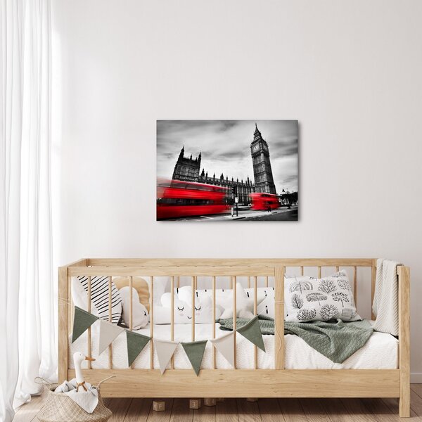 Slika - Londonski Houses of Parliament (70x50 cm)