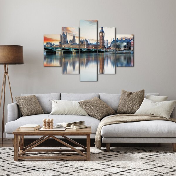 Slika - Londonski Houses of Parliament (150x105 cm)