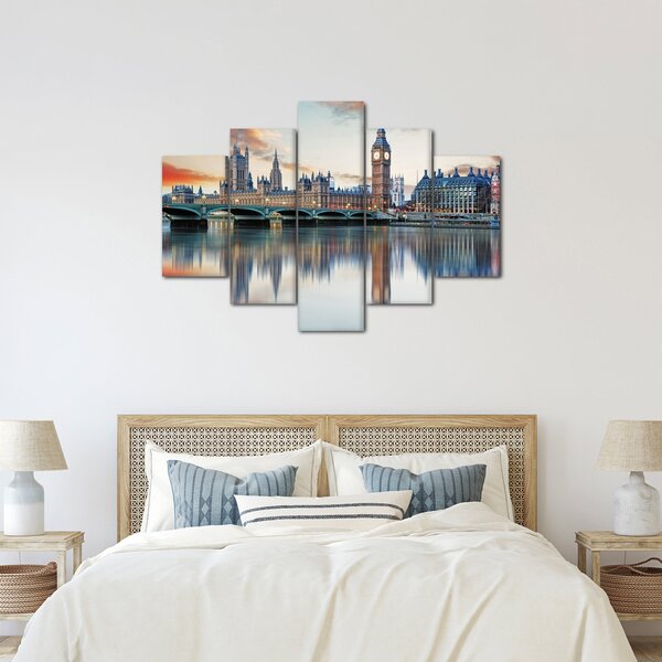 Slika - Londonski Houses of Parliament (150x105 cm)