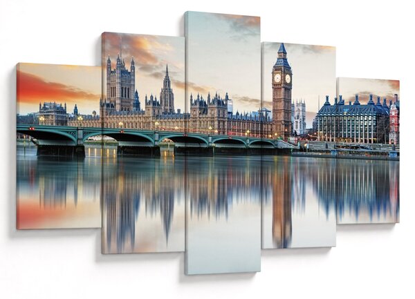 Slika - Londonski Houses of Parliament (150x105 cm)
