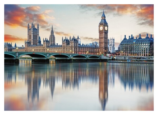 Slika - Londonski Houses of Parliament (70x50 cm)