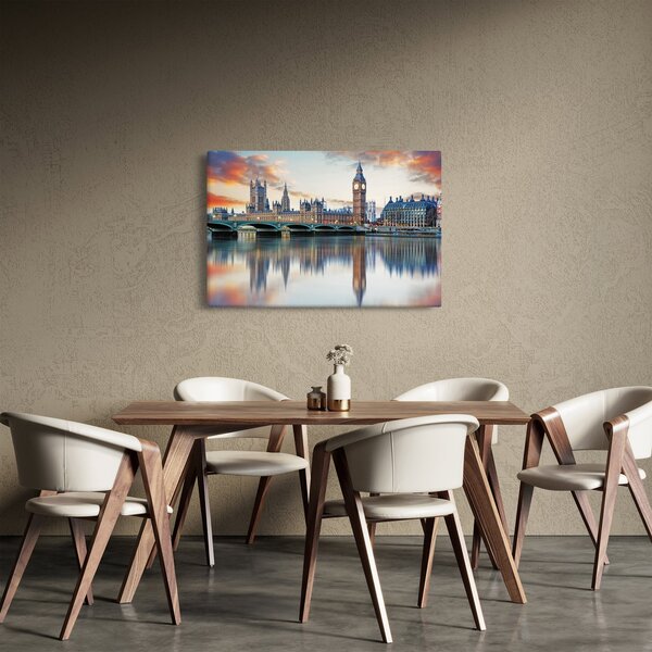 Slika - Londonski Houses of Parliament (90x60 cm)