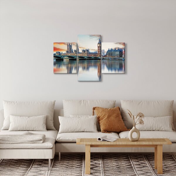 Slika - Londonski Houses of Parliament (90x60 cm)
