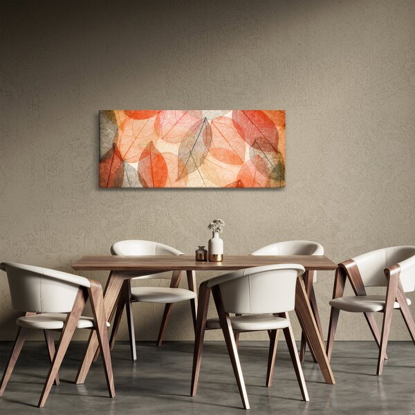 Slika naslikanog jesenskog lišća (120x50 cm)