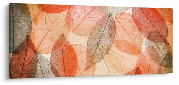 Slika naslikanog jesenskog lišća (120x50 cm)
