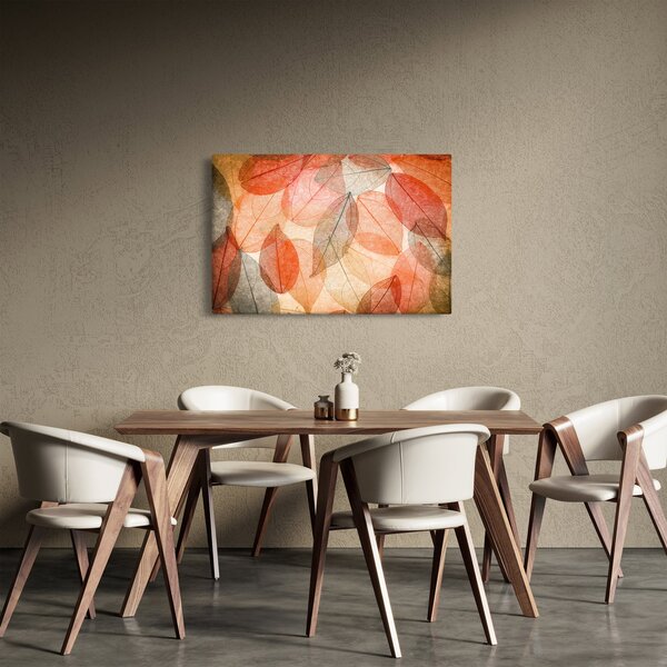 Slika naslikanog jesenskog lišća (90x60 cm)