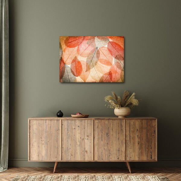Slika naslikanog jesenskog lišća (70x50 cm)