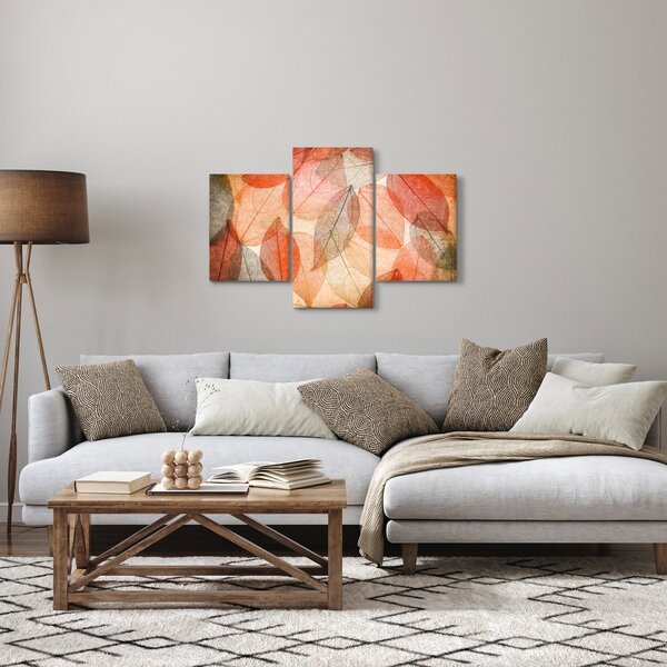 Slika naslikanog jesenskog lišća (90x60 cm)