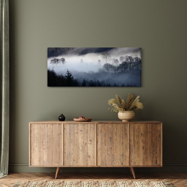 Slika magle nad šumom (120x50 cm)