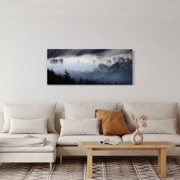 Slika magle nad šumom (120x50 cm)