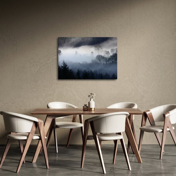 Slika magle nad šumom (70x50 cm)