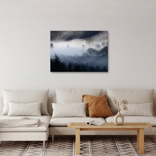 Slika magle nad šumom (70x50 cm)