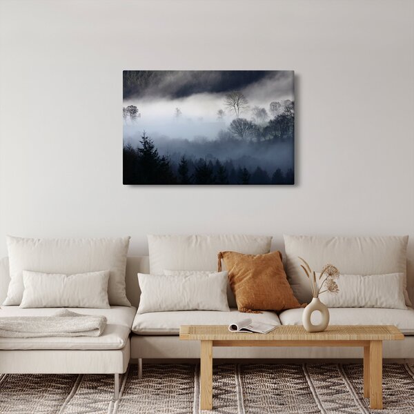 Slika magle nad šumom (90x60 cm)