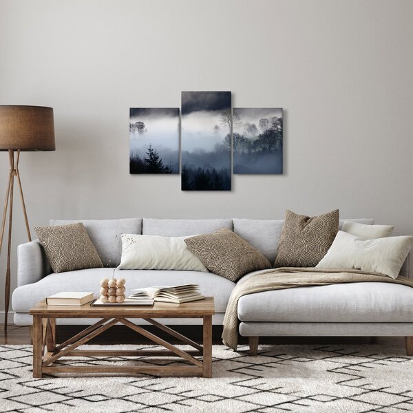 Slika magle nad šumom (90x60 cm)