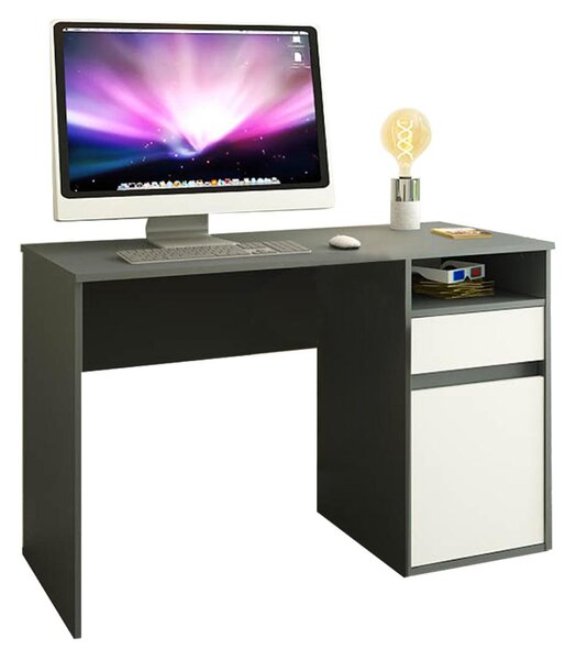 PC stolić Bolegy (grafit + bijela)