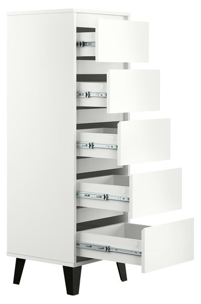 Zondo.hr Komoda Brisas 3 (bijela + crna) . 1116257