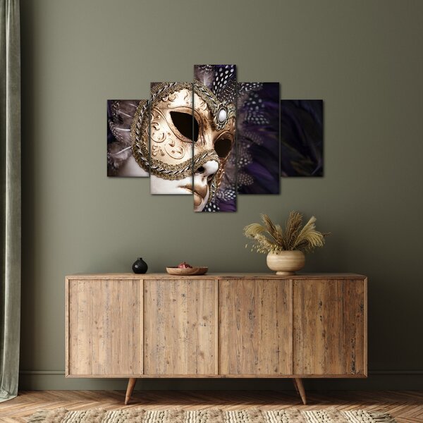 Slika skulpture s maskom (150x105 cm)