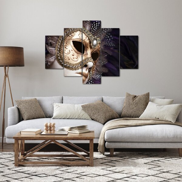 Slika skulpture s maskom (150x105 cm)