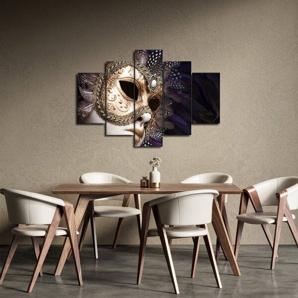 Slika skulpture s maskom (150x105 cm)