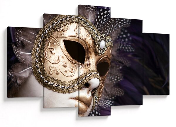 Slika skulpture s maskom (150x105 cm)
