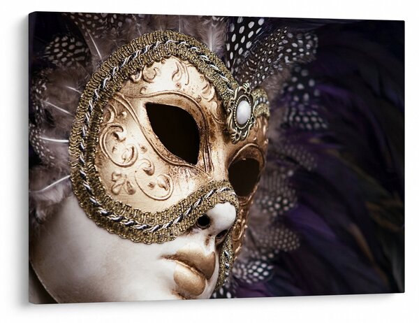 Slika skulpture s maskom (70x50 cm)