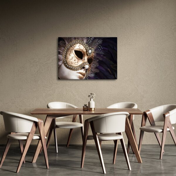 Slika skulpture s maskom (70x50 cm)
