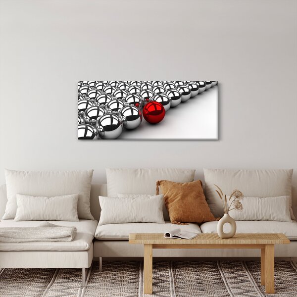 Slika sjajnih kugli (120x50 cm)