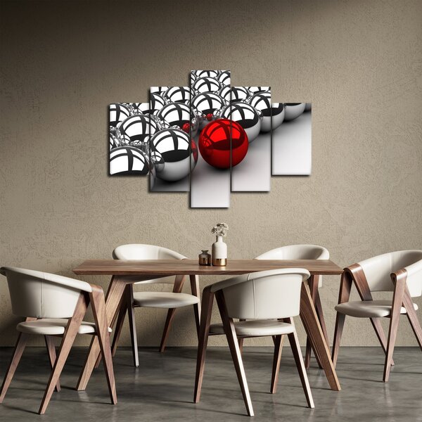 Slika sjajnih kugli (150x105 cm)
