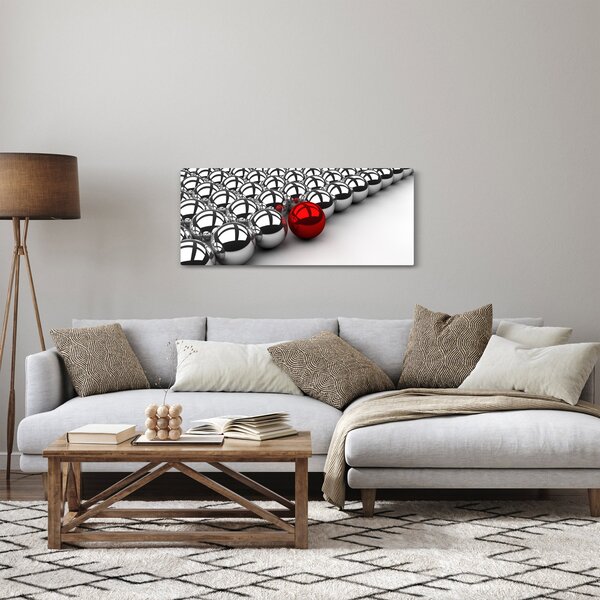 Slika sjajnih kugli (120x50 cm)