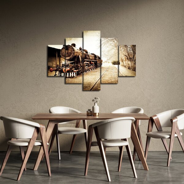 Slika - Povijesna lokomotiva (150x105 cm)