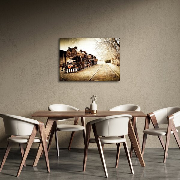 Slika - Povijesna lokomotiva (70x50 cm)
