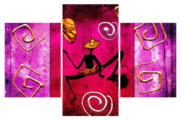 Slika povijesne freske (90x60 cm)
