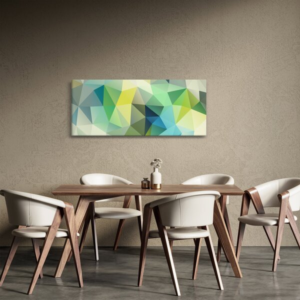 Slika geometrijske apstrakcije (120x50 cm)