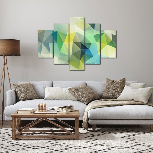 Slika geometrijske apstrakcije (150x105 cm)