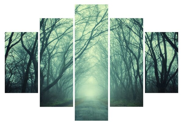 Slika - Cesta s drvoredom (150x105 cm)