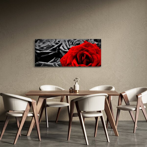 Slika - Cvjetovi ruže (120x50 cm)