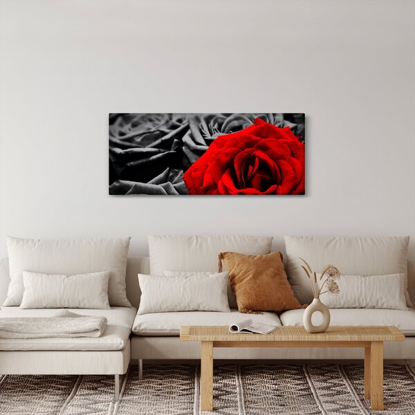 Slika - Cvjetovi ruže (120x50 cm)