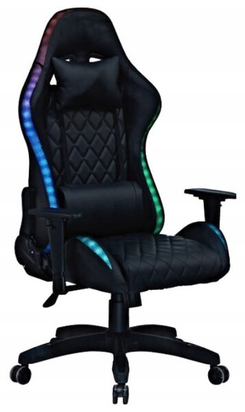 Elegantna ergonomska gaming stolica s LED osvjetljenjem