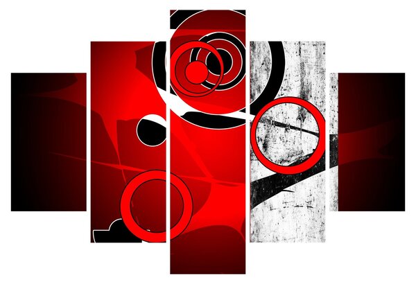 Slika apstrakcije (150x105 cm)
