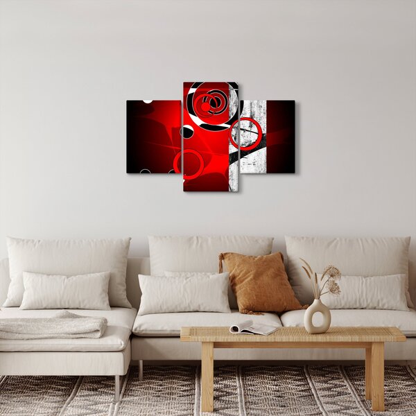Slika apstrakcije (90x60 cm)