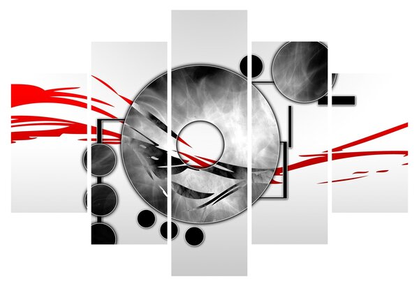 Apstraktna slika (150x105 cm)