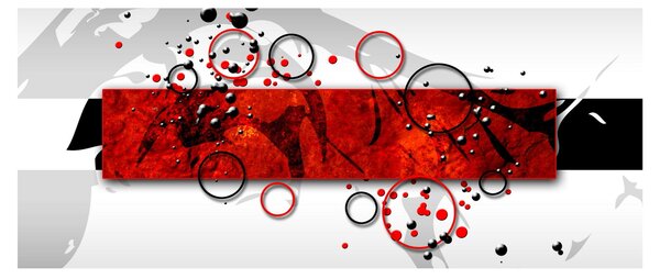 Slika apstrakcije (120x50 cm)