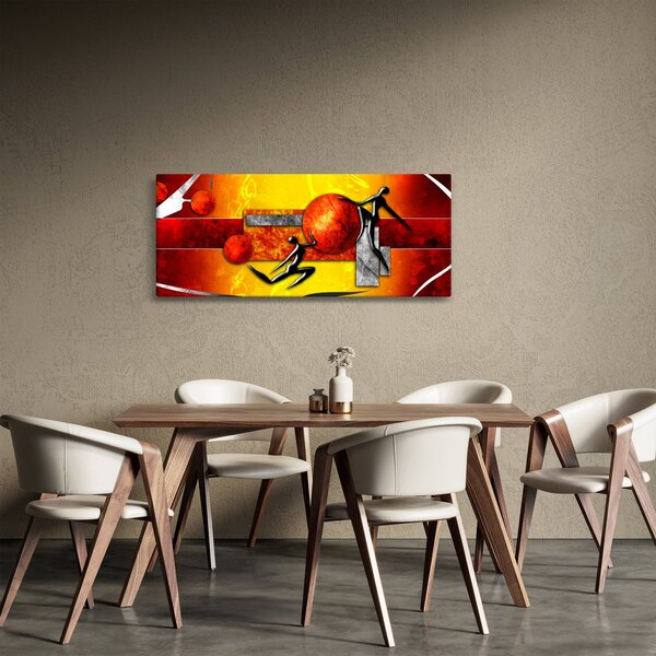 Slika -Naslikan prikaz čovječanstva (120x50 cm)