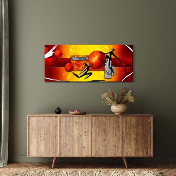 Slika -Naslikan prikaz čovječanstva (120x50 cm)